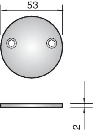 ScanFlex 995SF blind rose | ASSA ABLOY